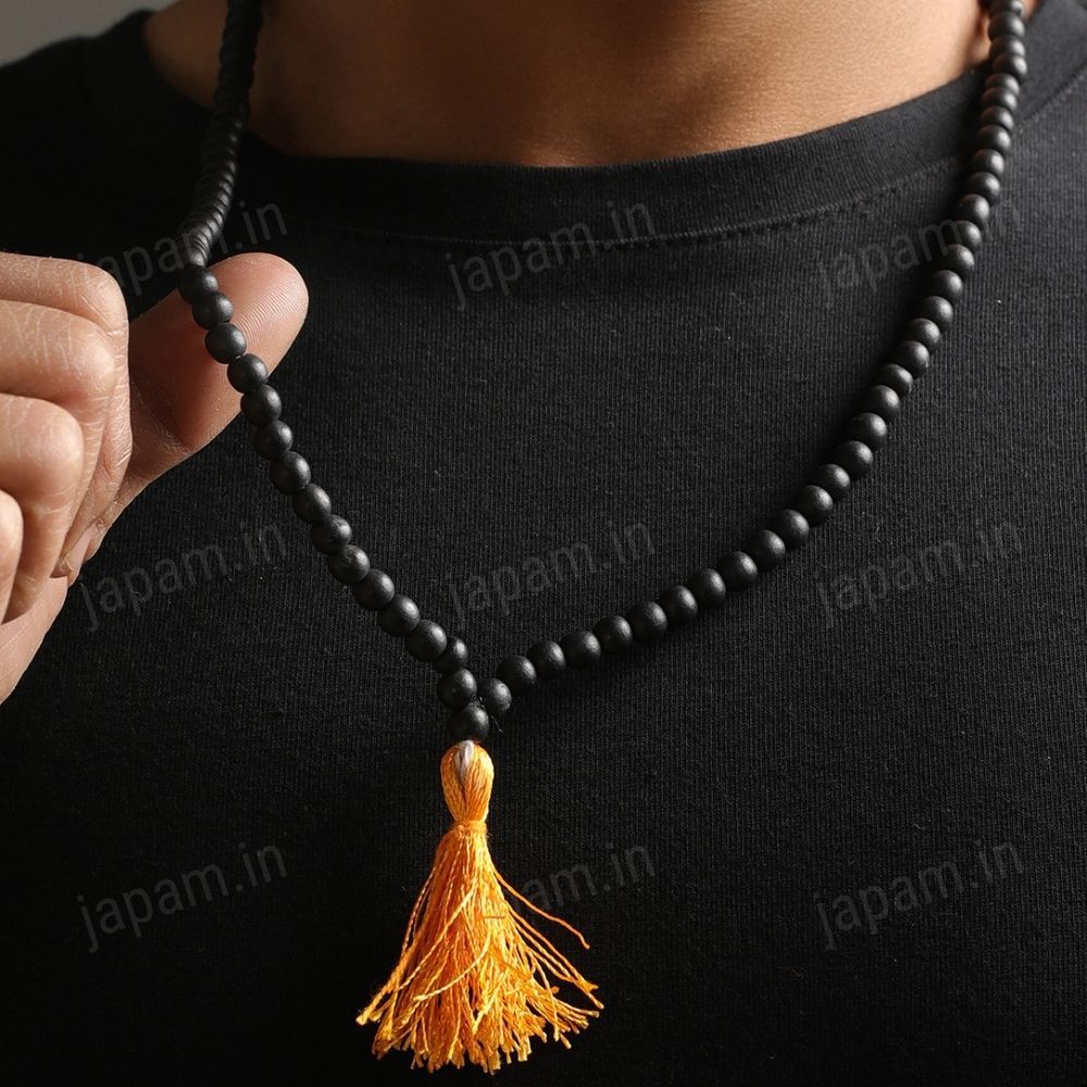 108+1 Divya Karungali Mala - Natural Ebony Wood Beads (Govt. Certified) - Image 7