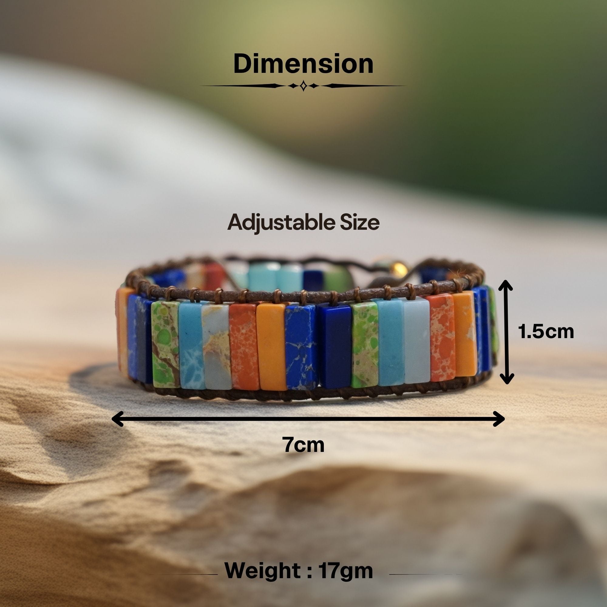 7 Chakra Micro Tile Band - Image 3