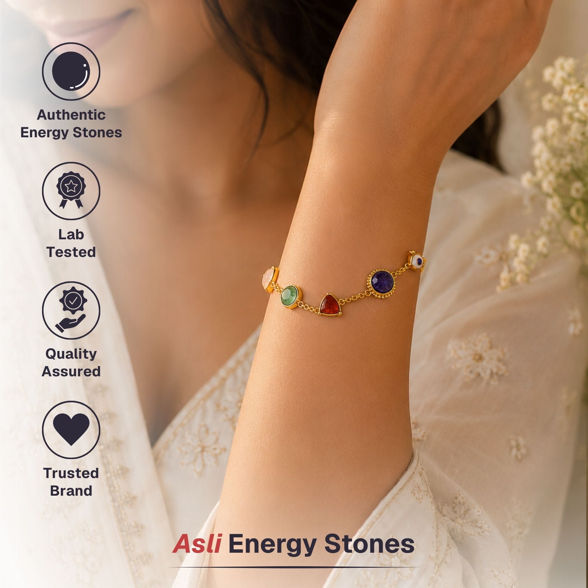 7 Chakra Radiance Bracelet - Image 5