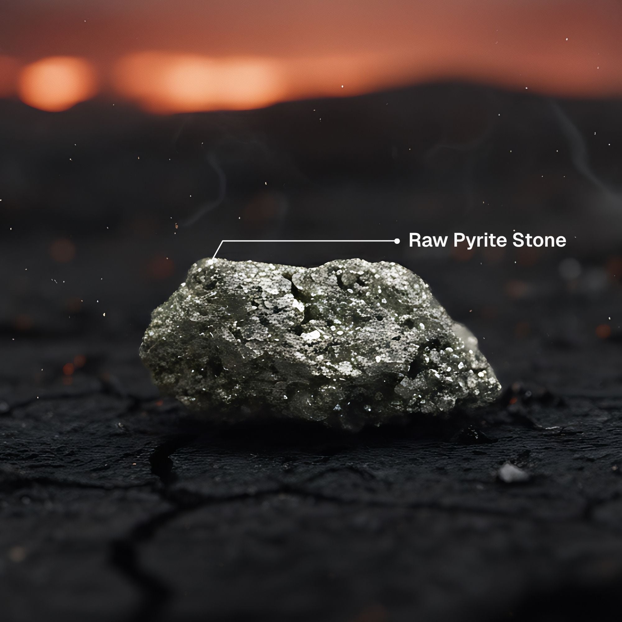 Raw Pyrite Stone - Wealth & Success Magnet for Vaastu - Image 2