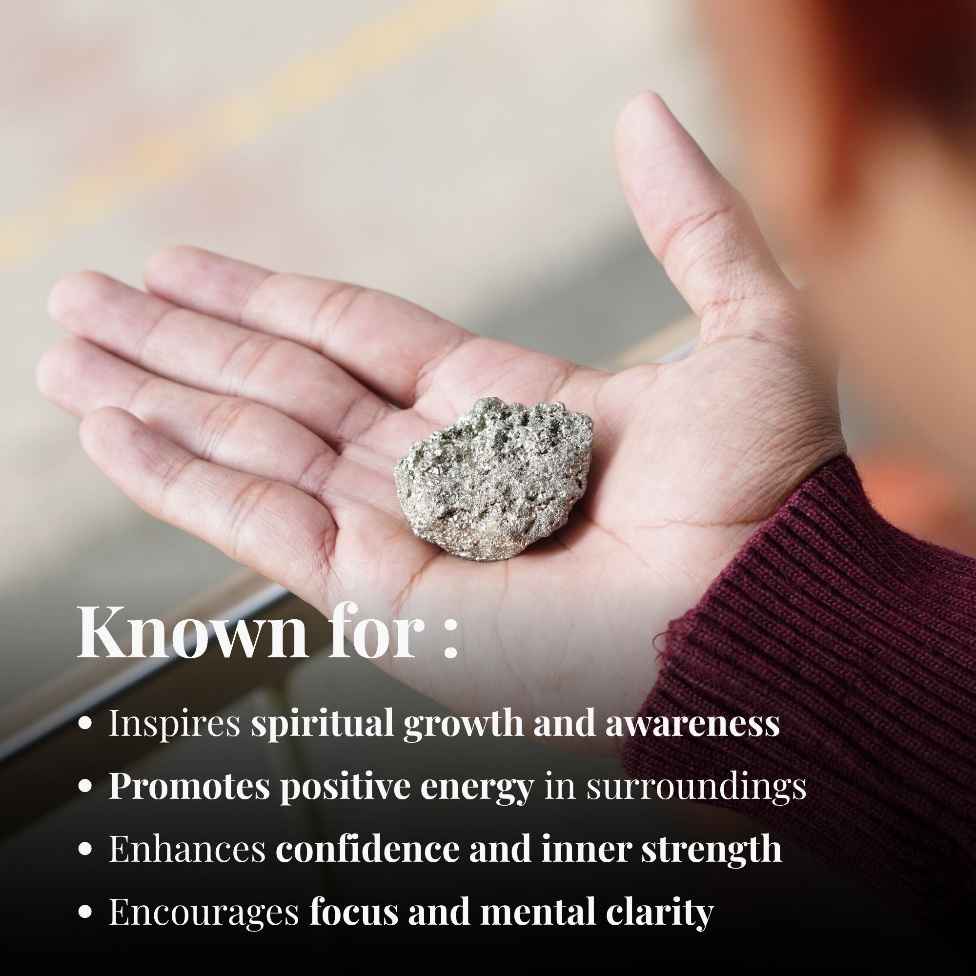 Raw Pyrite Stone - Wealth & Success Magnet for Vaastu - Image 6
