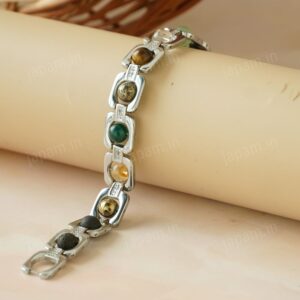 Silver Plated Essential Dhanlabh Bracelet