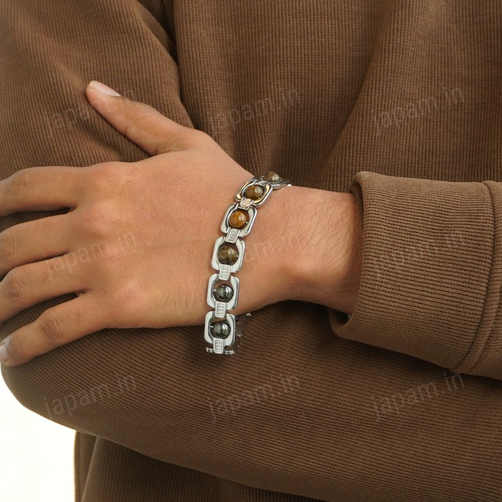Silver Plated Essential Triple Protection Bracelet - Image 2