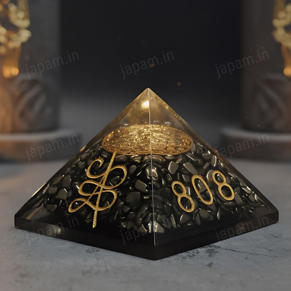 Wealth Magnet Pyrite Pyramid for Vaastu - Image 2